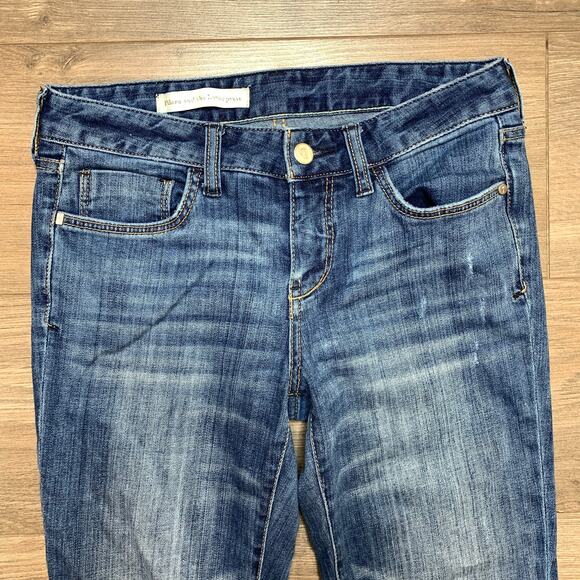 Pilcro and the Letterpress Skinny Leg Low Rise Medium Wash Blue Jeans Women's - Picture 2 of 8